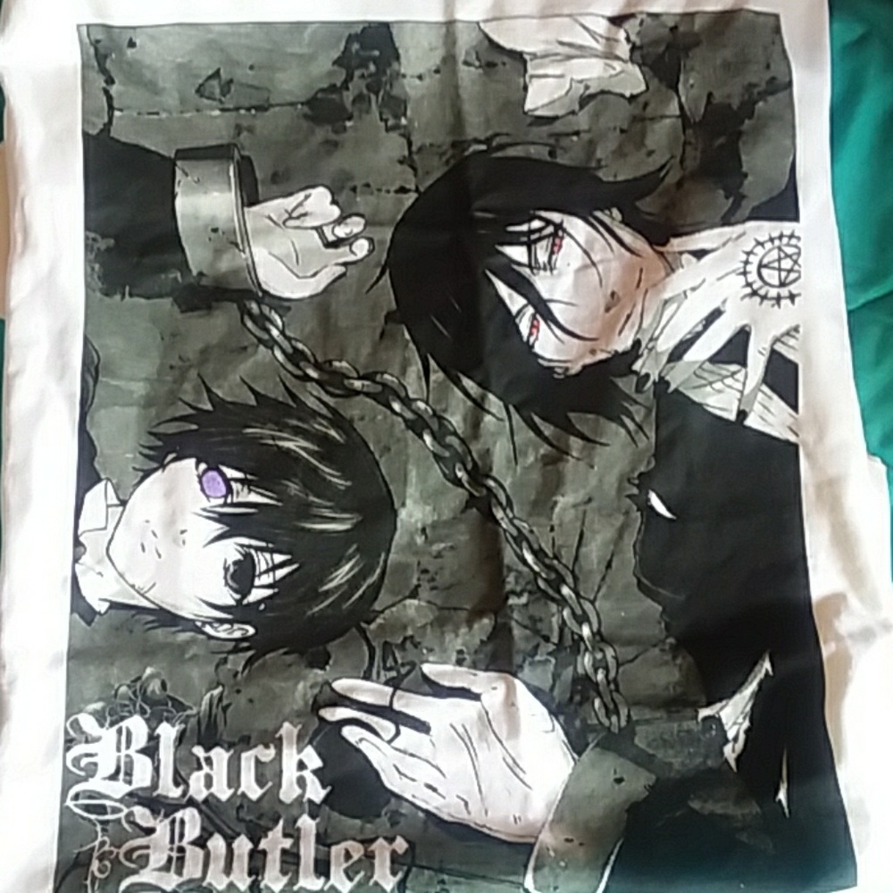 Brand new Black Butler White Merch T-Shirt Unisex